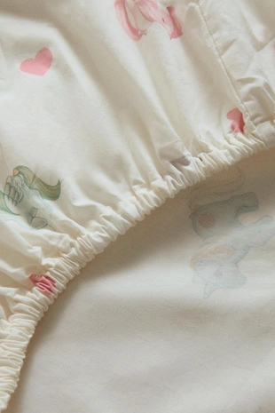 Детский простынный комплект KIDS MY LITTLE PONY© с принтом сердец- Заказать в России