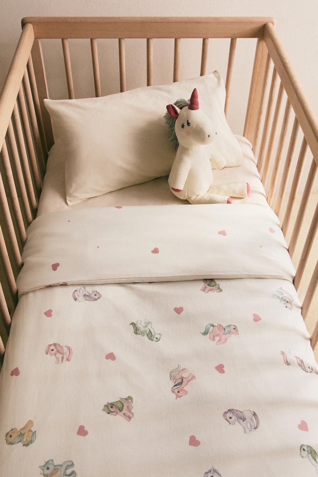 Детское одеяло с принтом сердец my little pony©