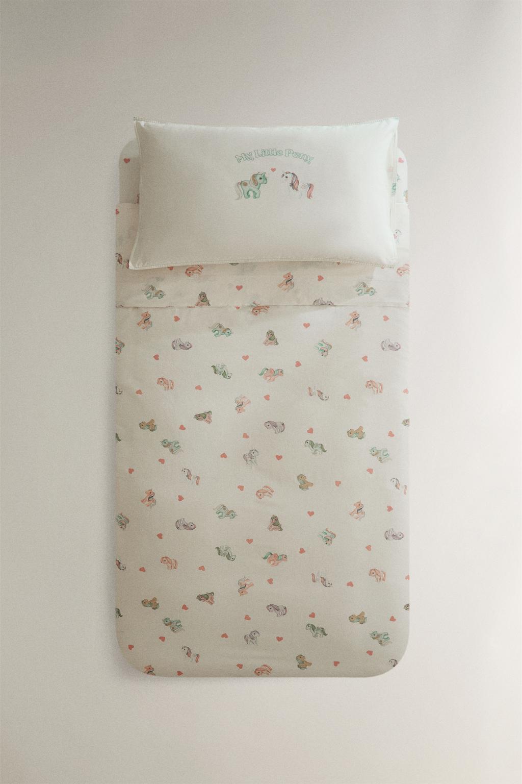 Детское одеяло с принтом сердец my little pony©