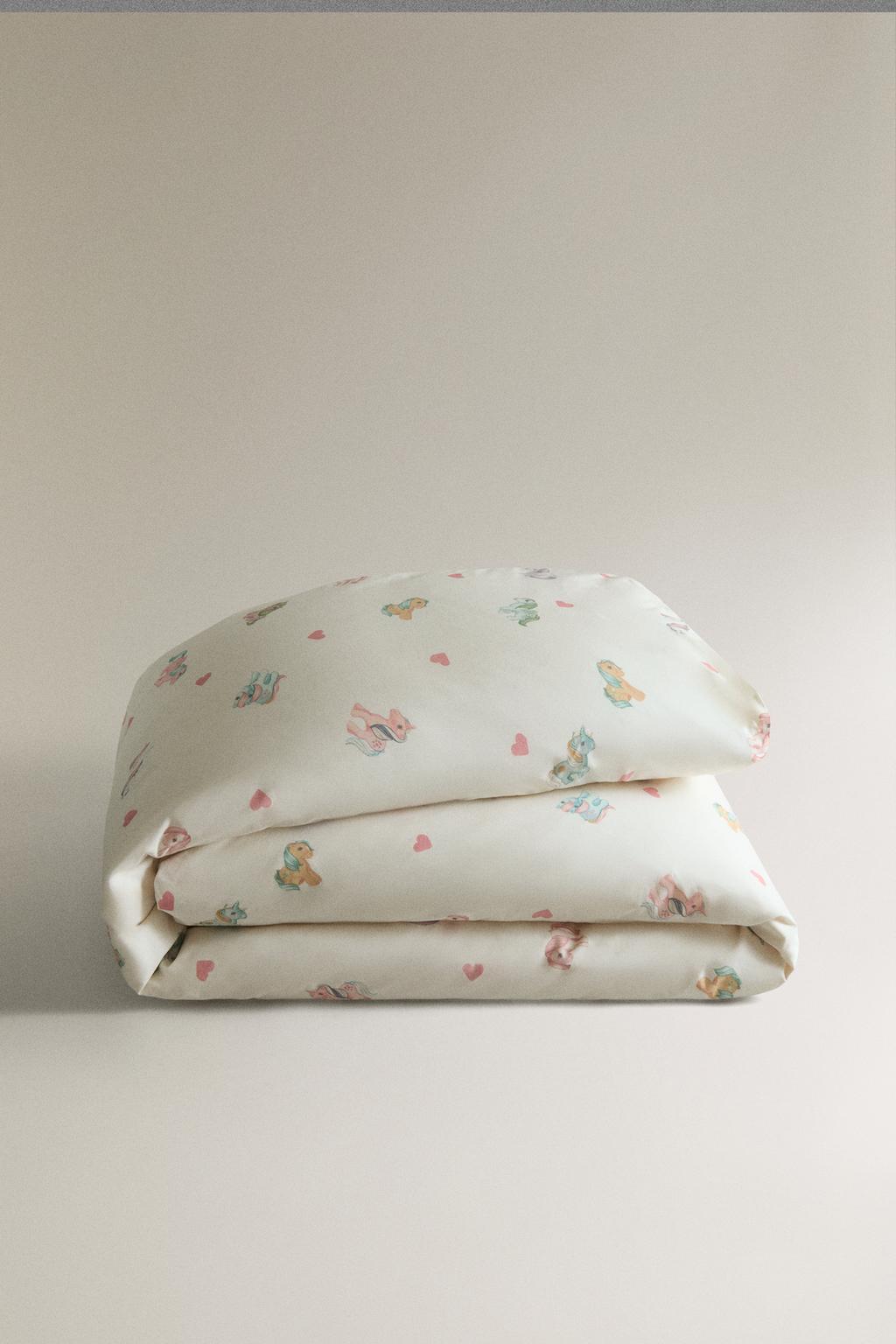 Детское одеяло с принтом сердец my little pony©