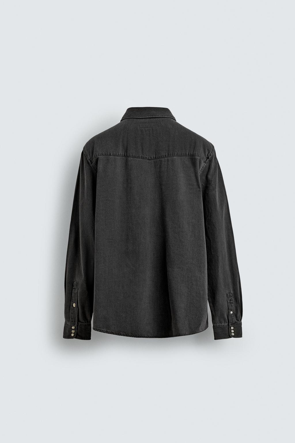 ДЖИНСОВАЯ РУБАШКА В КОВБОЙСКОМ СТИЛЕ