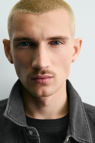 Джинсовая рубашка в ковбойском стиле- Заказать в России