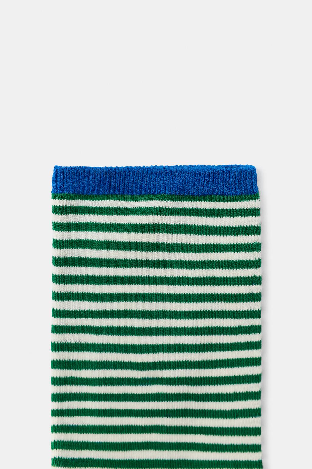 ЖАККАРДОВЫЕ НОСКИ В ПОЛОСКУ