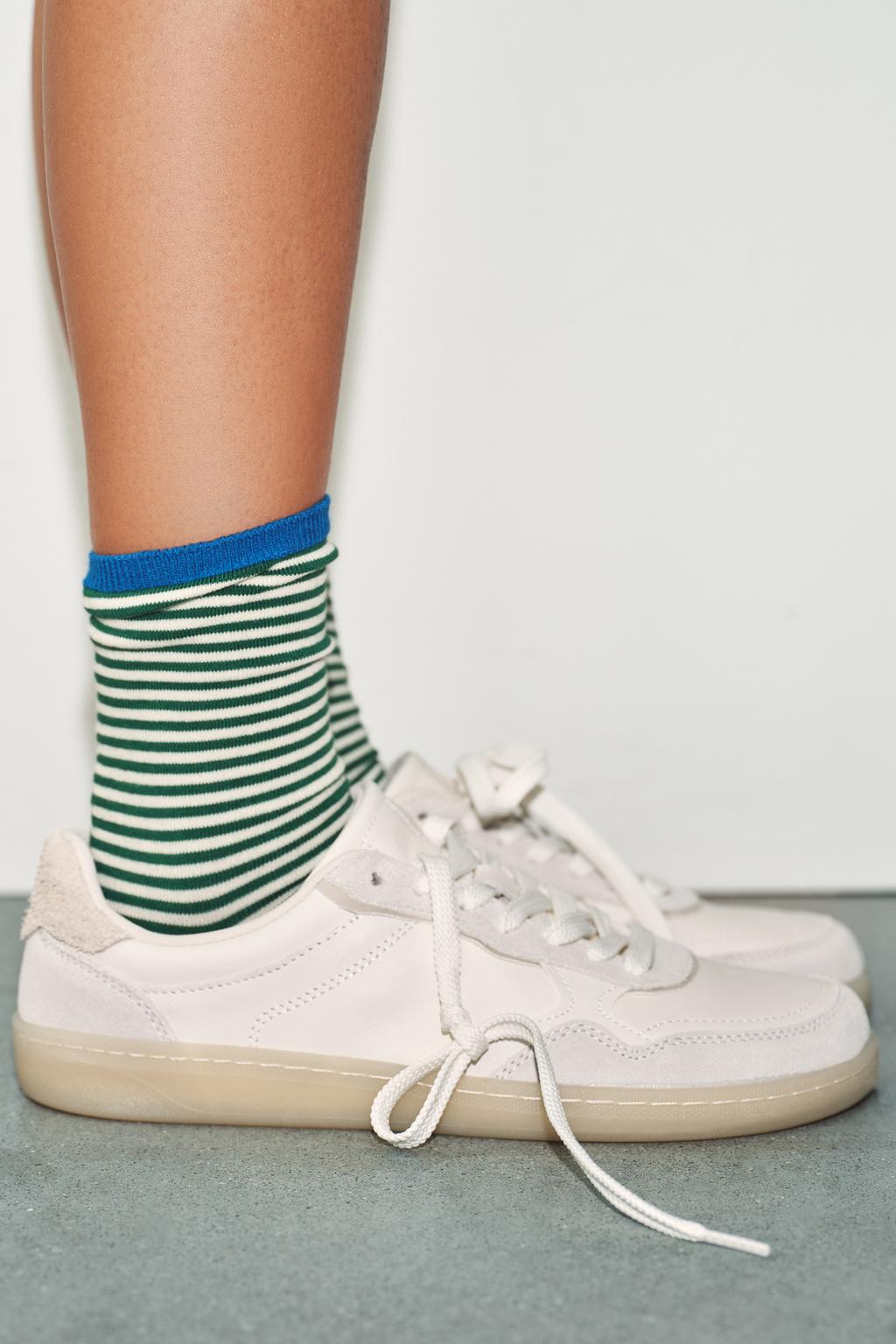 ЖАККАРДОВЫЕ НОСКИ В ПОЛОСКУ