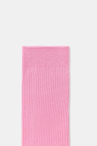 Базовые носки в мелкий рубчик- Заказать в России