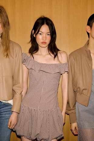 Комбинезон в клетку виши- Заказать в России