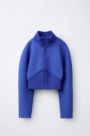 Куртка из неопрена в рубчик- Заказать в России