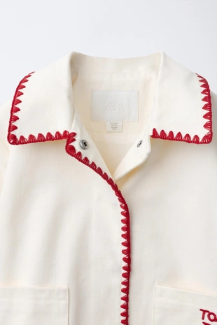 Куртка WORKER с вышивкой- Заказать в России