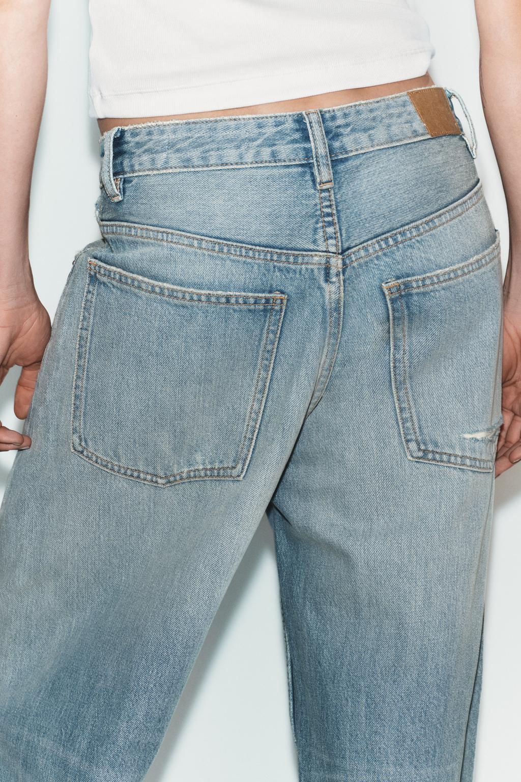 ДЖИНСЫ TRF BAGGY BALLOON СО СРЕДНЕЙ ПОСАДКОЙ