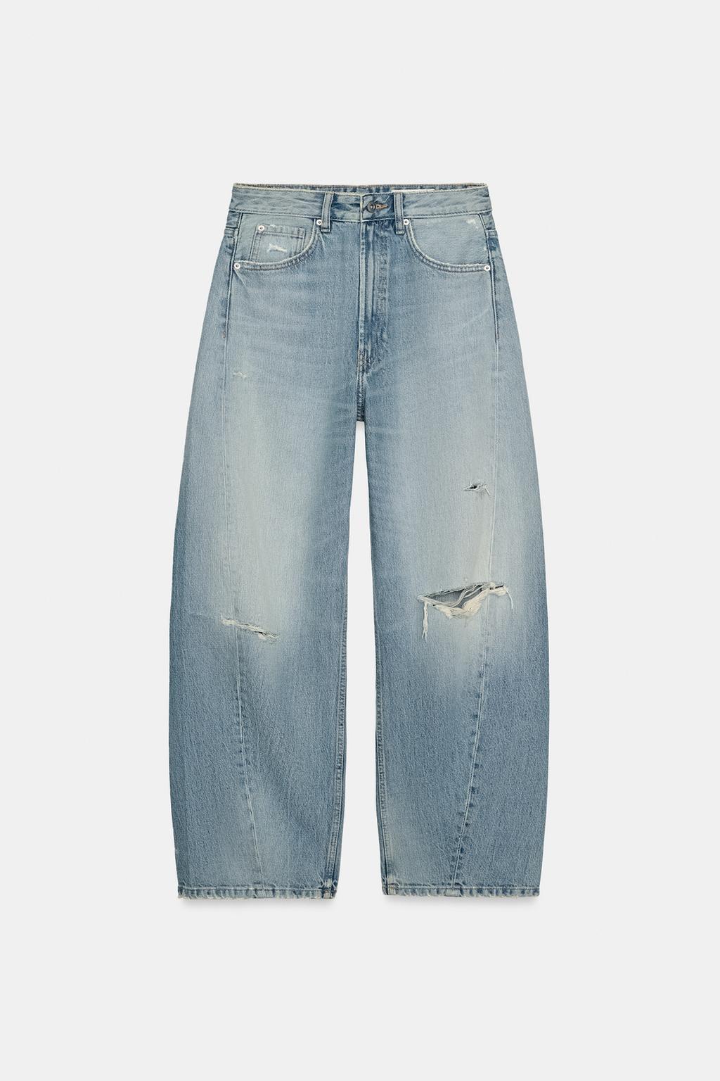 ДЖИНСЫ TRF BAGGY BALLOON СО СРЕДНЕЙ ПОСАДКОЙ