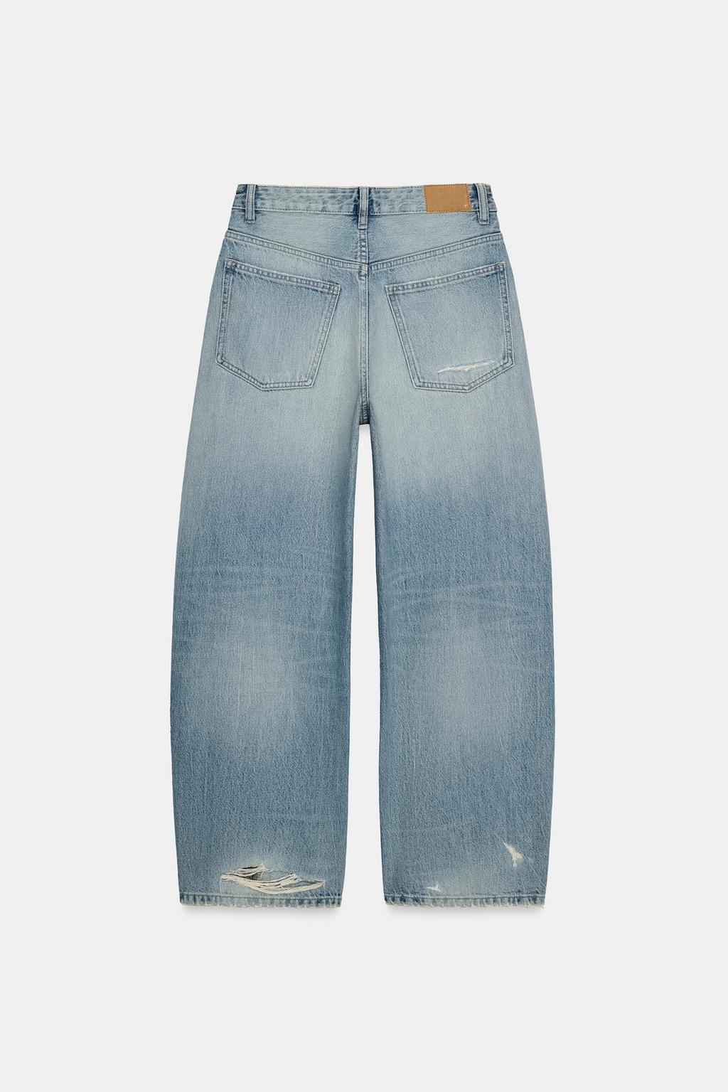 ДЖИНСЫ TRF BAGGY BALLOON СО СРЕДНЕЙ ПОСАДКОЙ