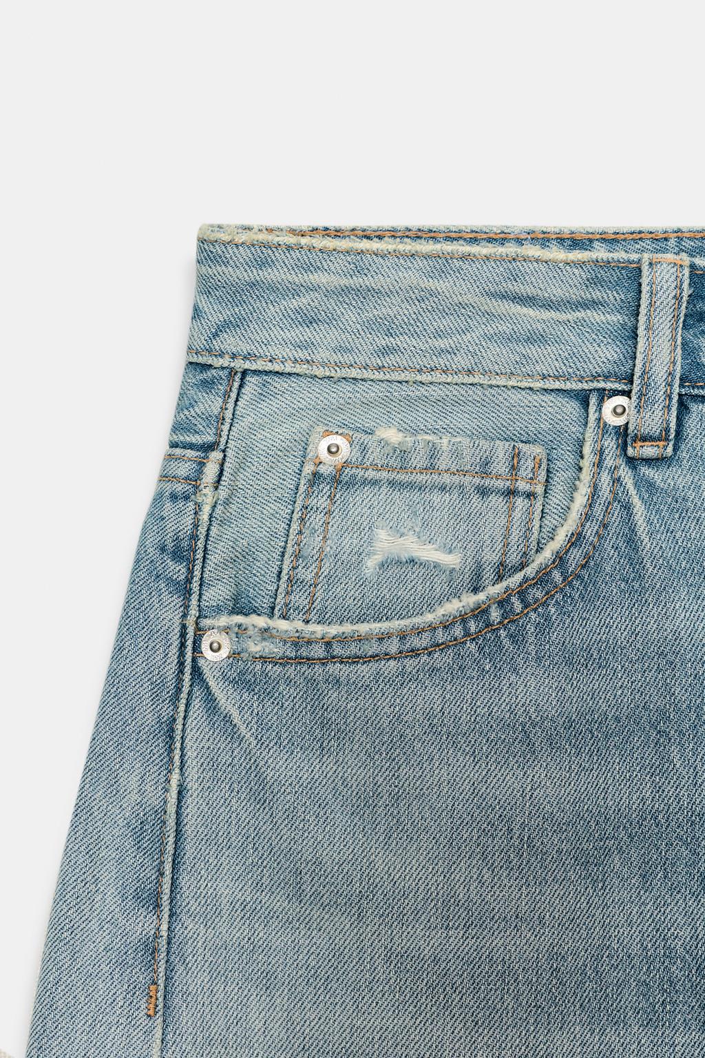 ДЖИНСЫ TRF BAGGY BALLOON СО СРЕДНЕЙ ПОСАДКОЙ