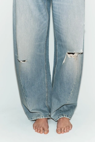 Джинсы TRF BAGGY BALLOON со средней посадкой- Заказать в России