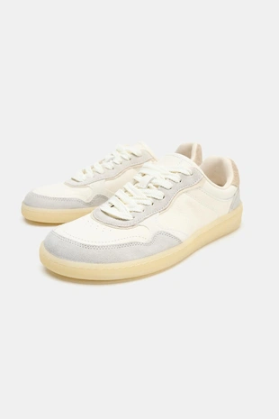 Комбинированные кожаные кроссовки BAREFOOT- Заказать в России