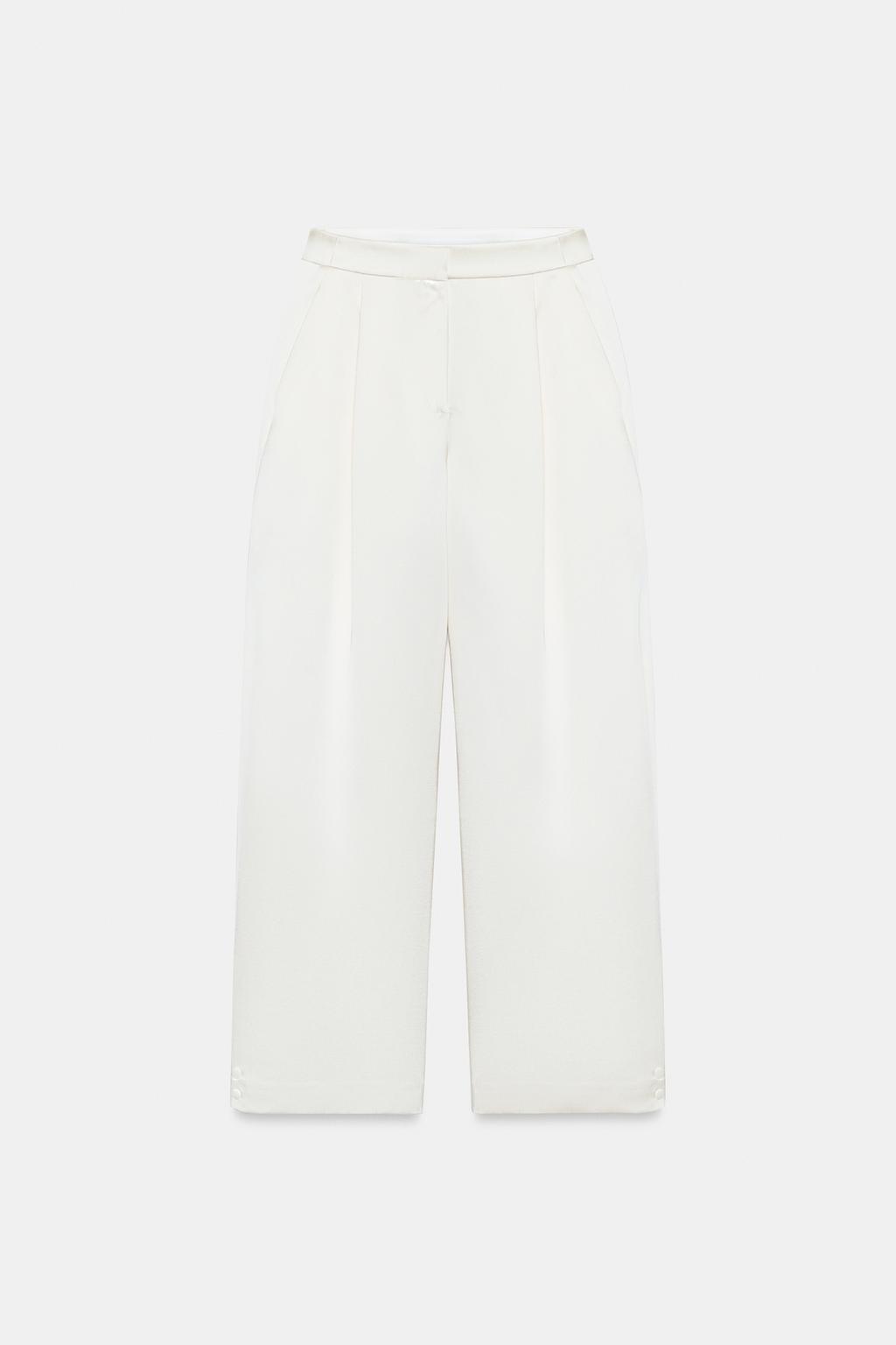 БРЮКИ BARREL ИЗ АТЛАСА