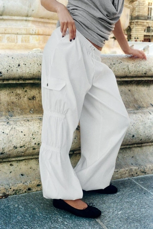 Брюки карго со стоппером- Заказать в России