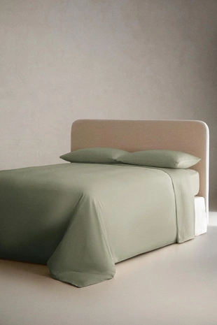 Простынь из сатина (500 нитей)- Заказать в России