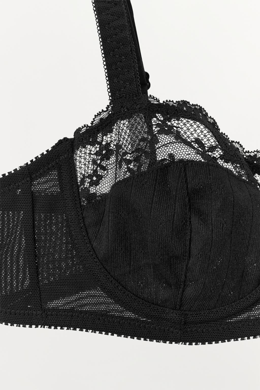 БЮСТГАЛЬТЕР С КОСТОЧКАМИ И КРУЖЕВНЫМ УЗОРОМ POINTELLE