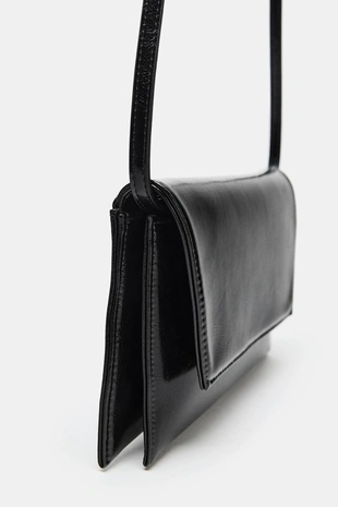 Мини-сумка из лакированной кожи- Заказать в России