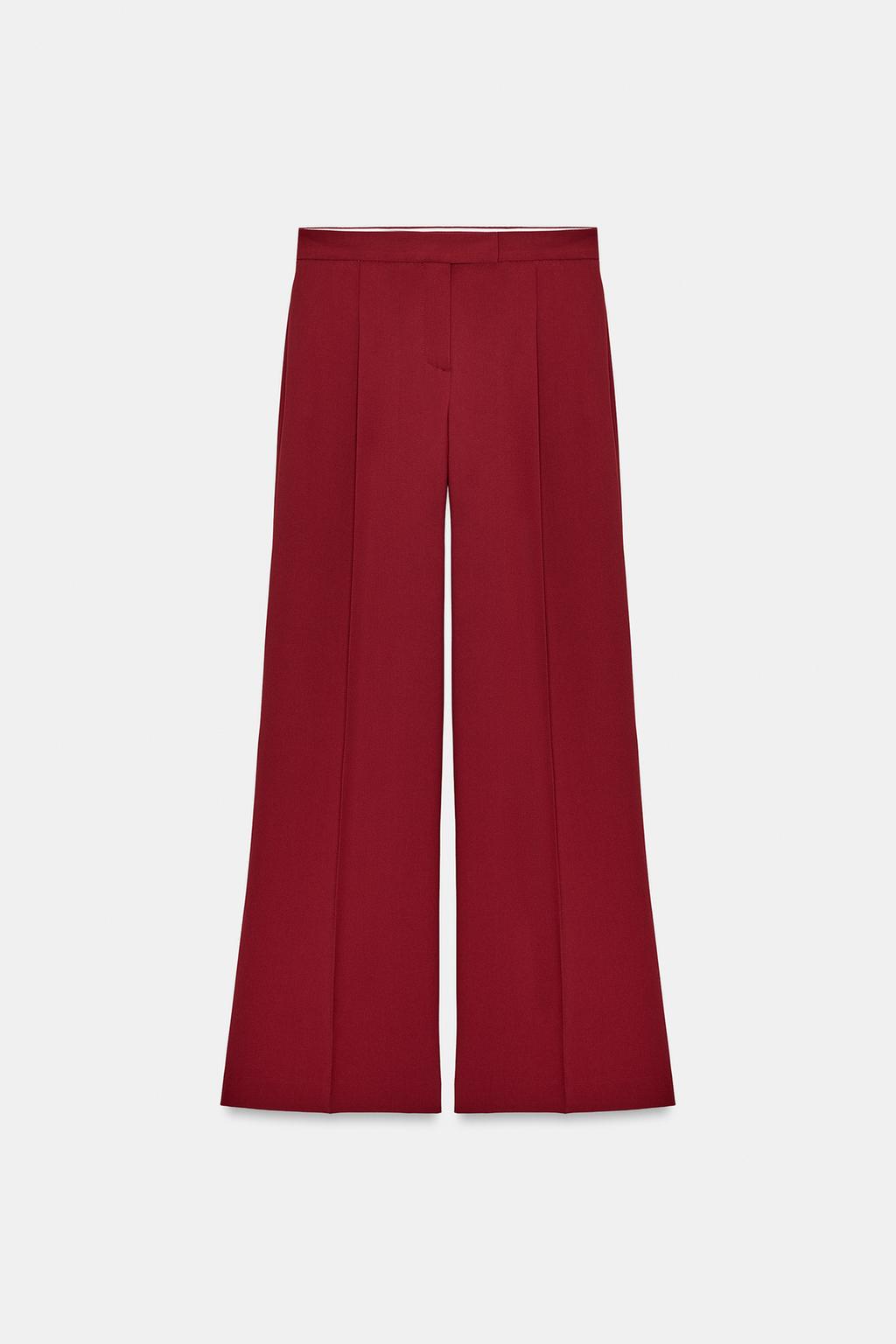 ШИРОКИЕ БРЮКИ С ЗАЩИПАМИ