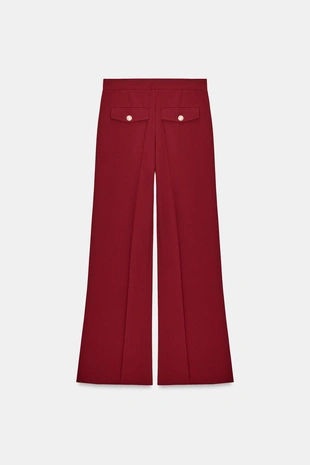 Широкие брюки с защипами- Заказать в России