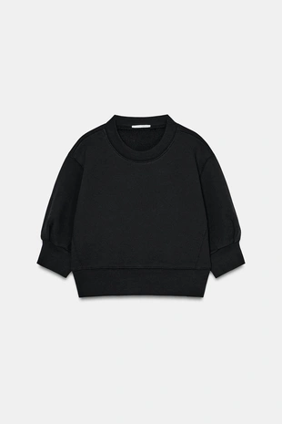 Объемная укороченная толстовка- Заказать в России