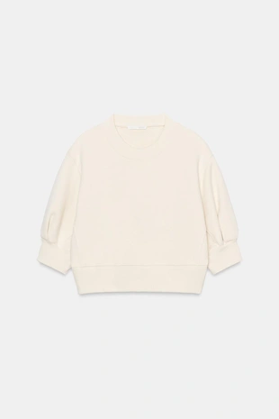 Объемная укороченная толстовка- Заказать в России