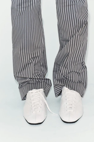 Кожаные туфли-дерби