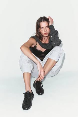 Кожаные туфли-дерби- Заказать в России