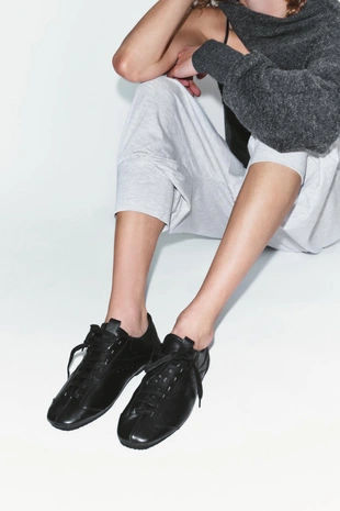 Кожаные туфли-дерби- Заказать в России