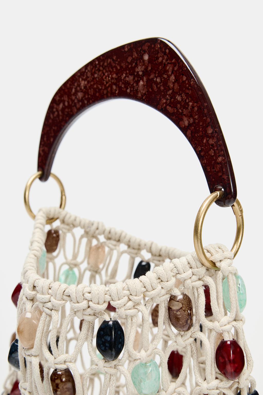 СУМКА-МЕШОК С БУСИНАМИ