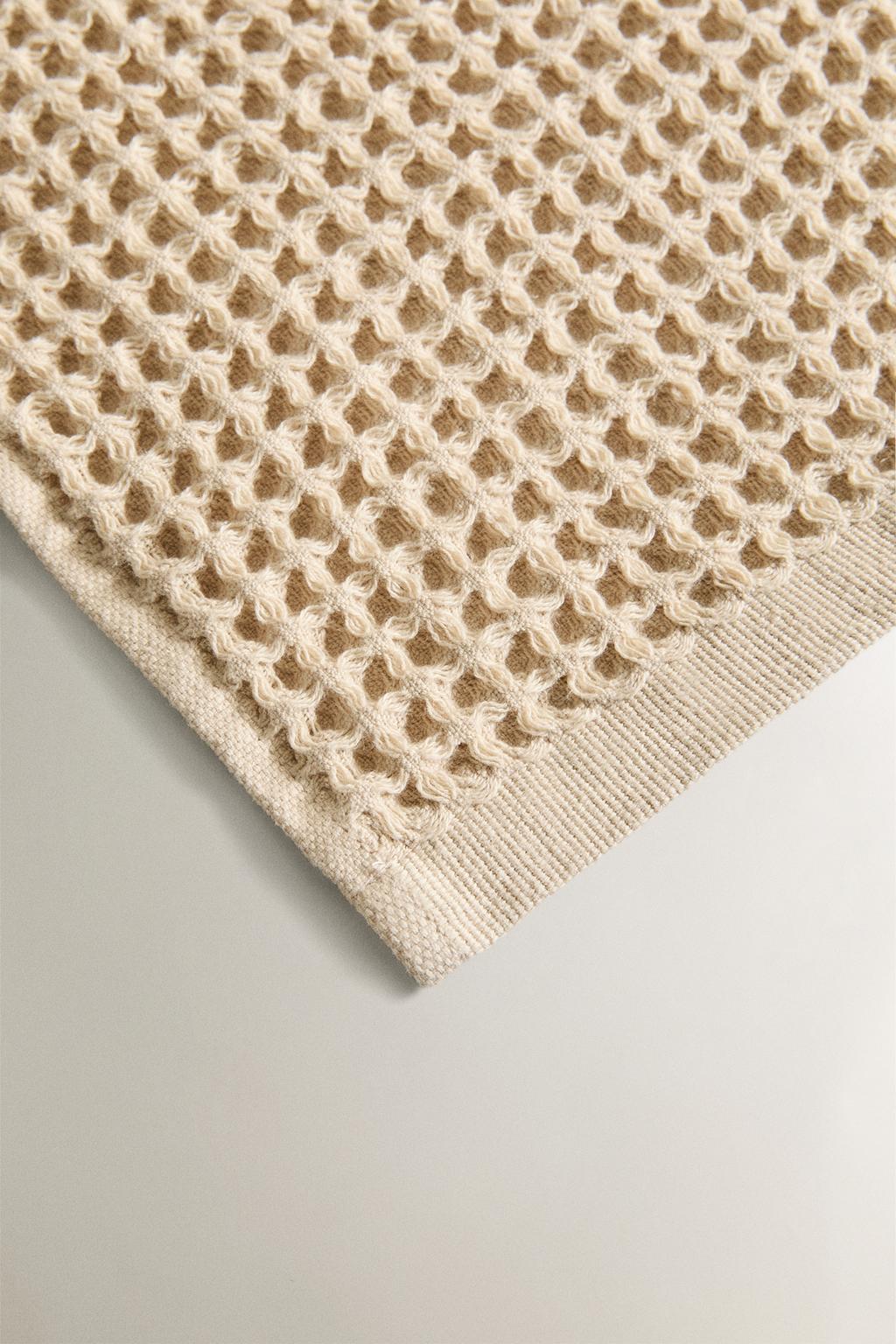 Полотенце из вафельного хлопка (набор из 3 шт.)