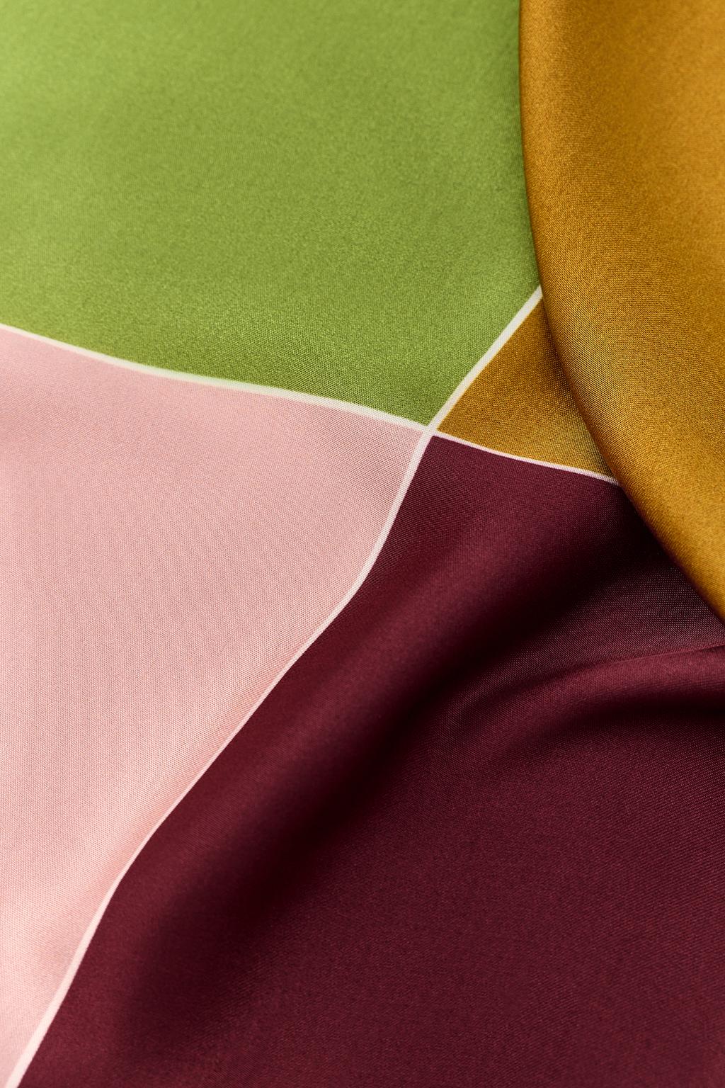 ШАРФ ИЗ 100% ВИСКОЗЫ С ПРИНТОМ