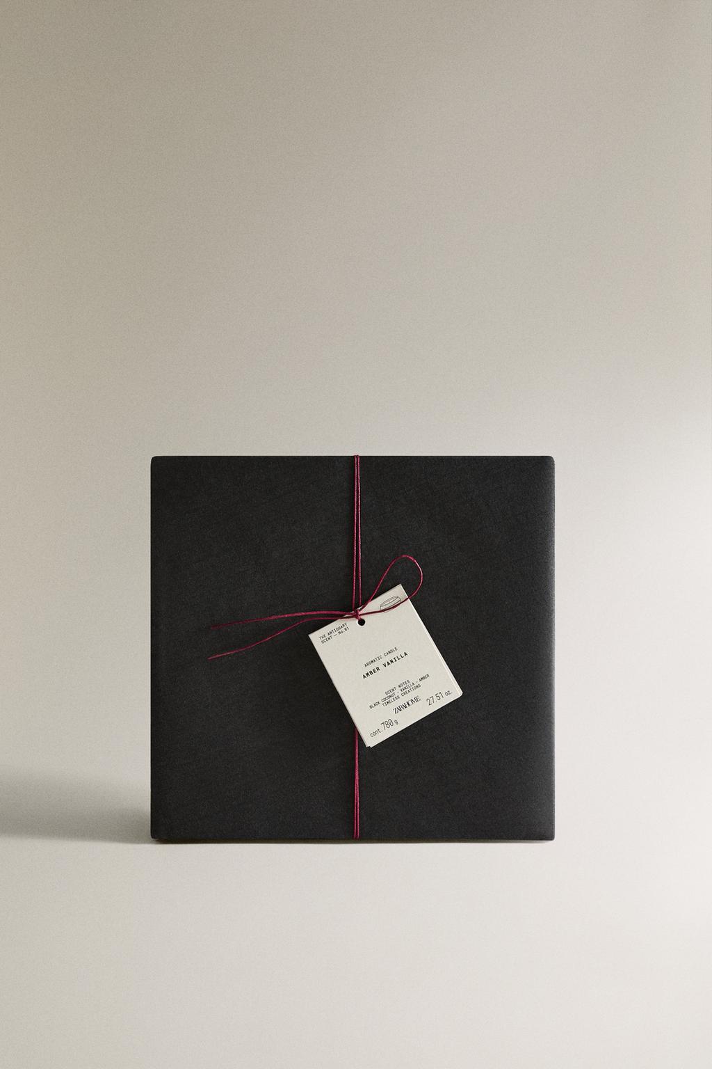 (780 g) ароматическая свеча амбра ваниль