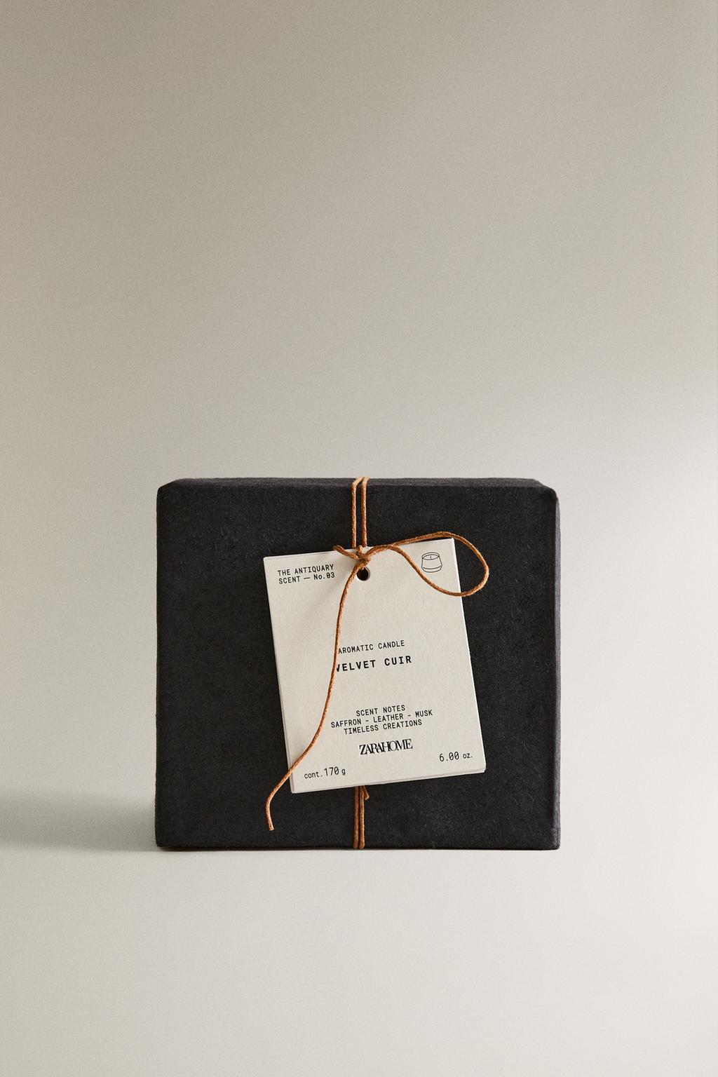 Ароматическая свеча velvet cuir (170 г)