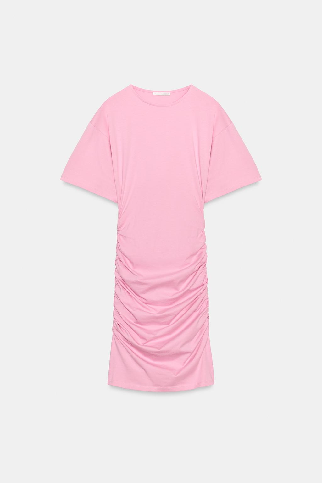 КОРОТКОЕ ПЛАТЬЕ СО СБОРКАМИ