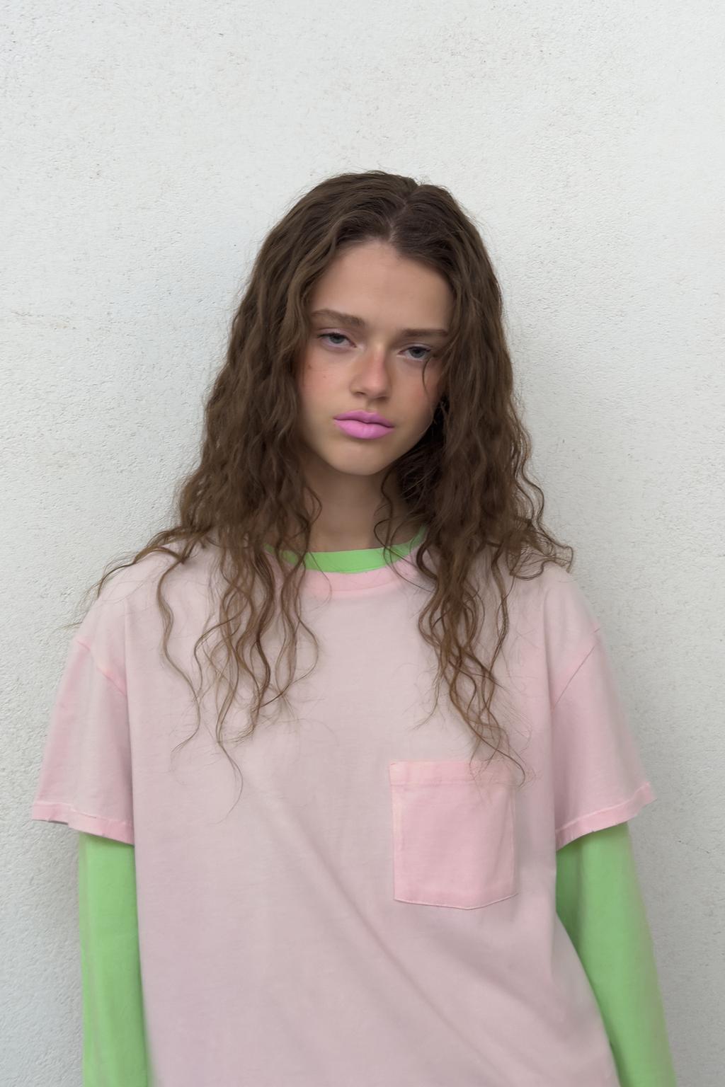 ФУТБОЛКА ОВЕРСАЙЗ С КАРМАНОМ