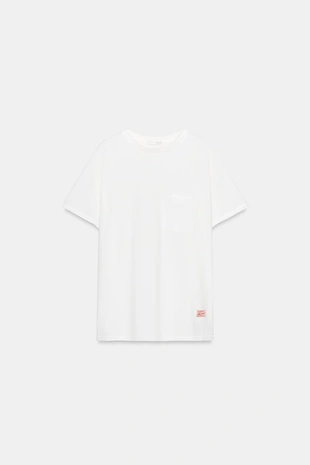 Футболка оверсайз с карманом- Заказать в России