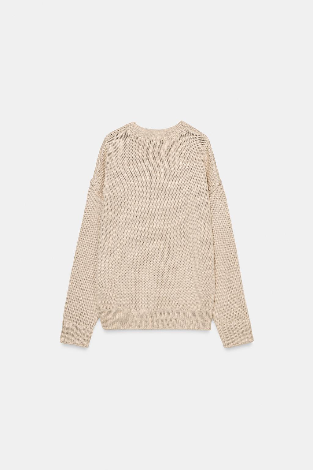 СВИТЕР КРУПНОЙ ВЯЗКИ