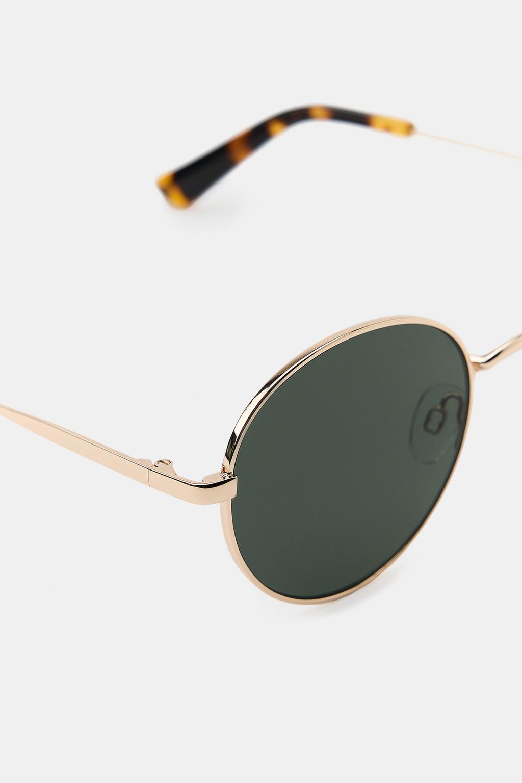 СОЛНЦЕЗАЩИТНЫЕ ОЧКИ В МЕТАЛЛИЧЕСКОЙ ОПРАВЕ