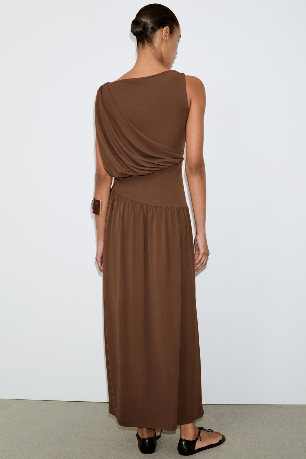 ПЛАТЬЕ С БОКОВЫМ ПОЯСОМ