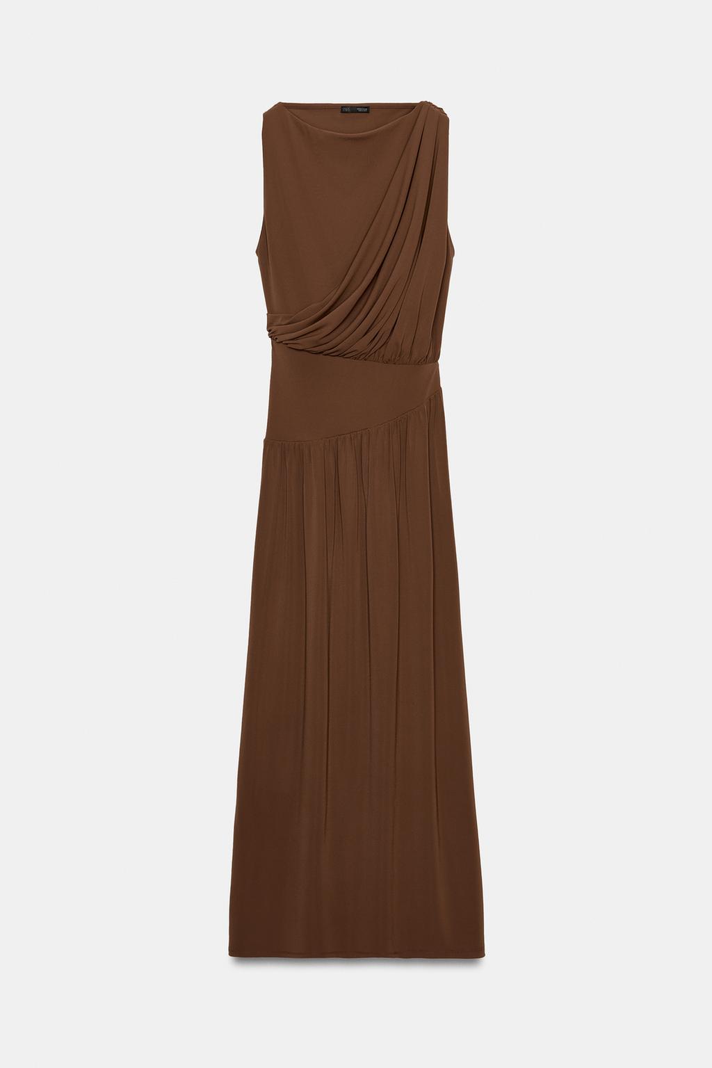 ПЛАТЬЕ С БОКОВЫМ ПОЯСОМ