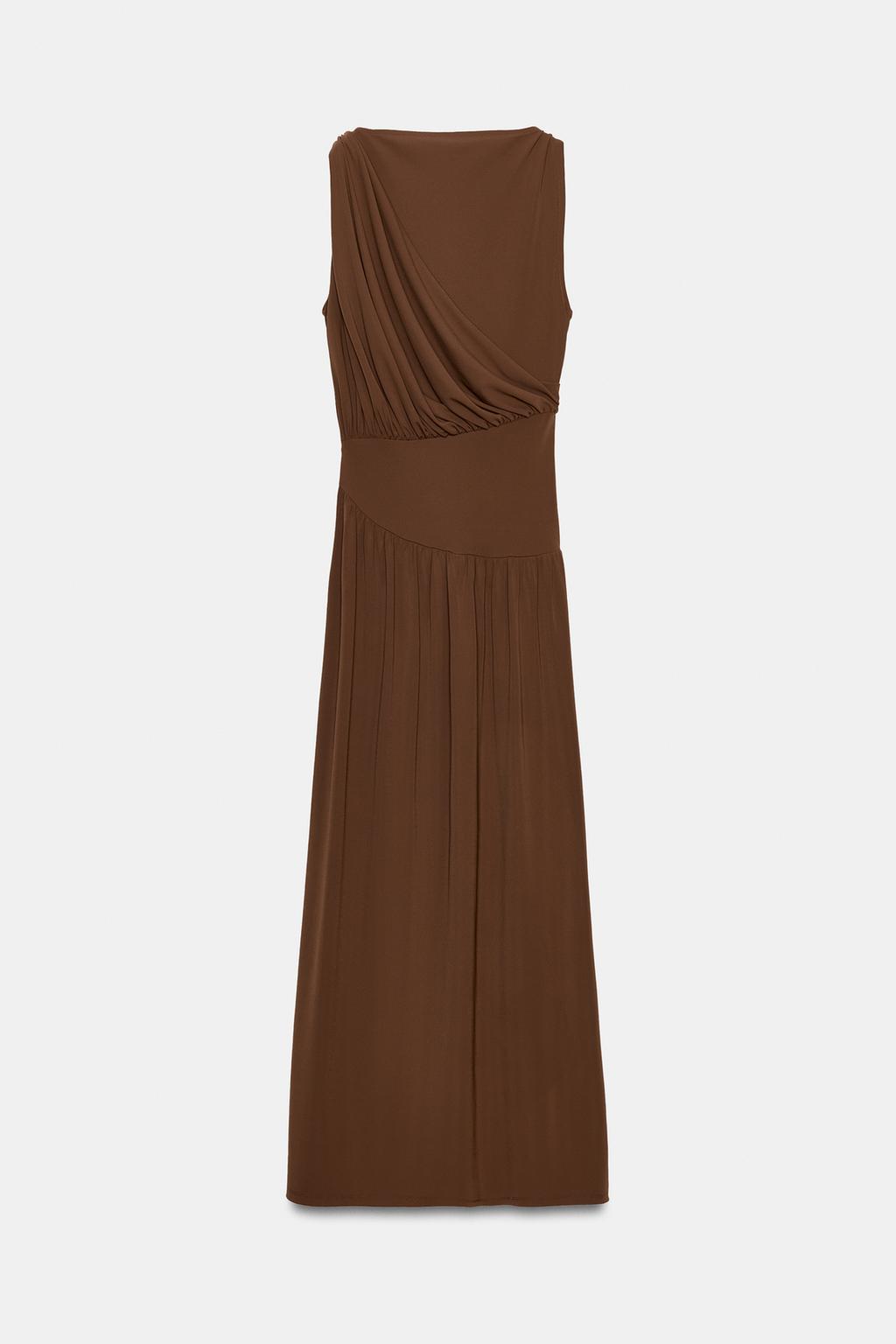 ПЛАТЬЕ С БОКОВЫМ ПОЯСОМ