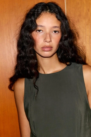 Свободное платье миди- Заказать в России