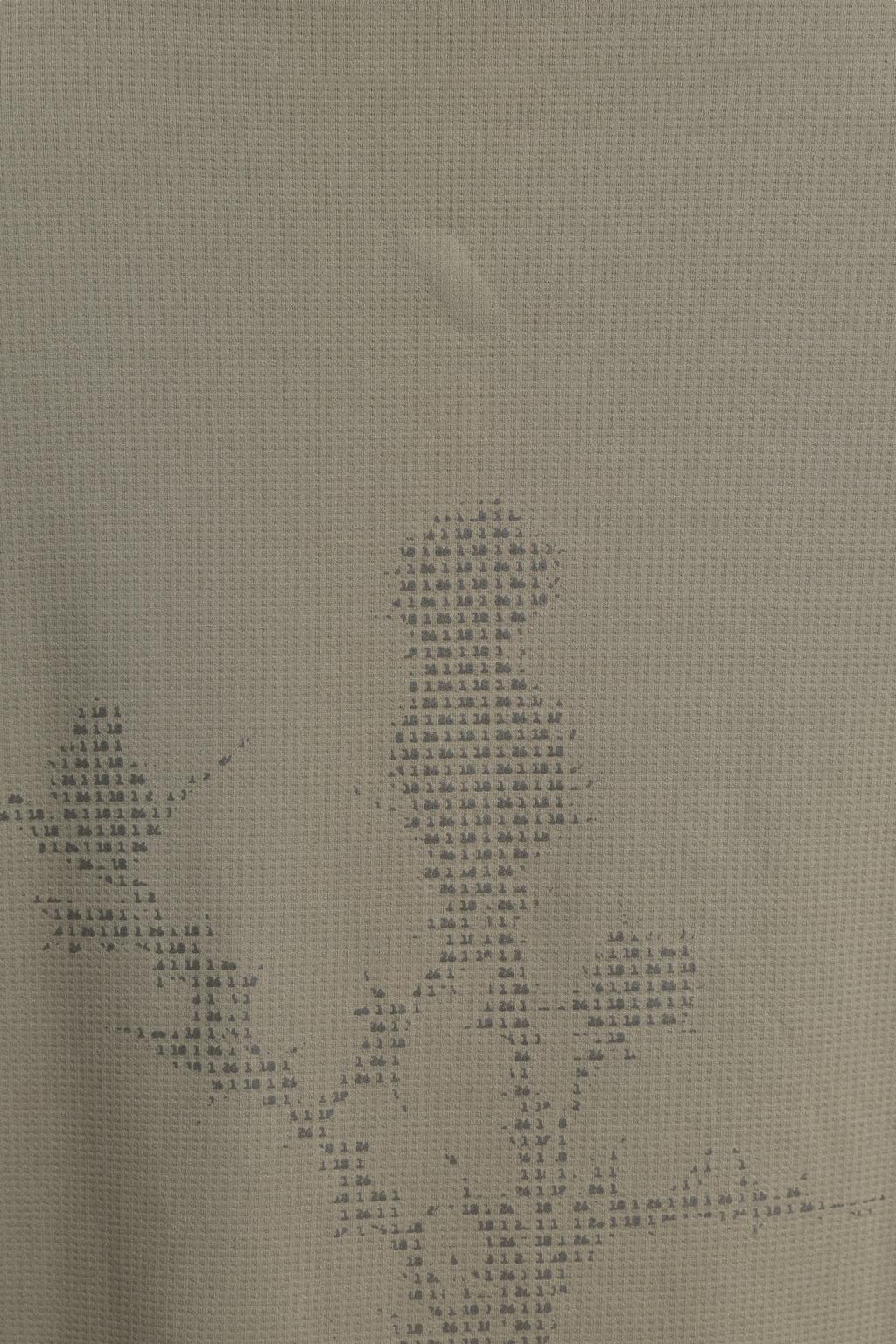 ФУТБОЛКА С ДЛИННЫМ РУКАВОМ И ГРАФИЧЕСКИМ ПРИНТОМ