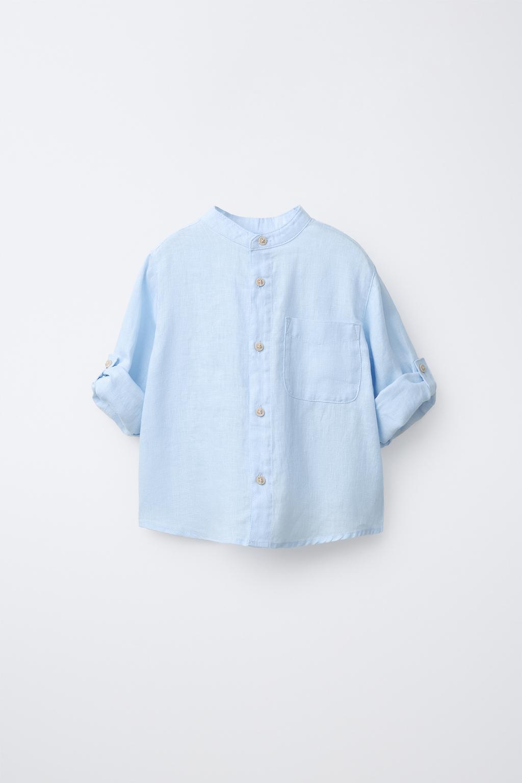 РУБАШКА ИЗ 100% ЛЬНА