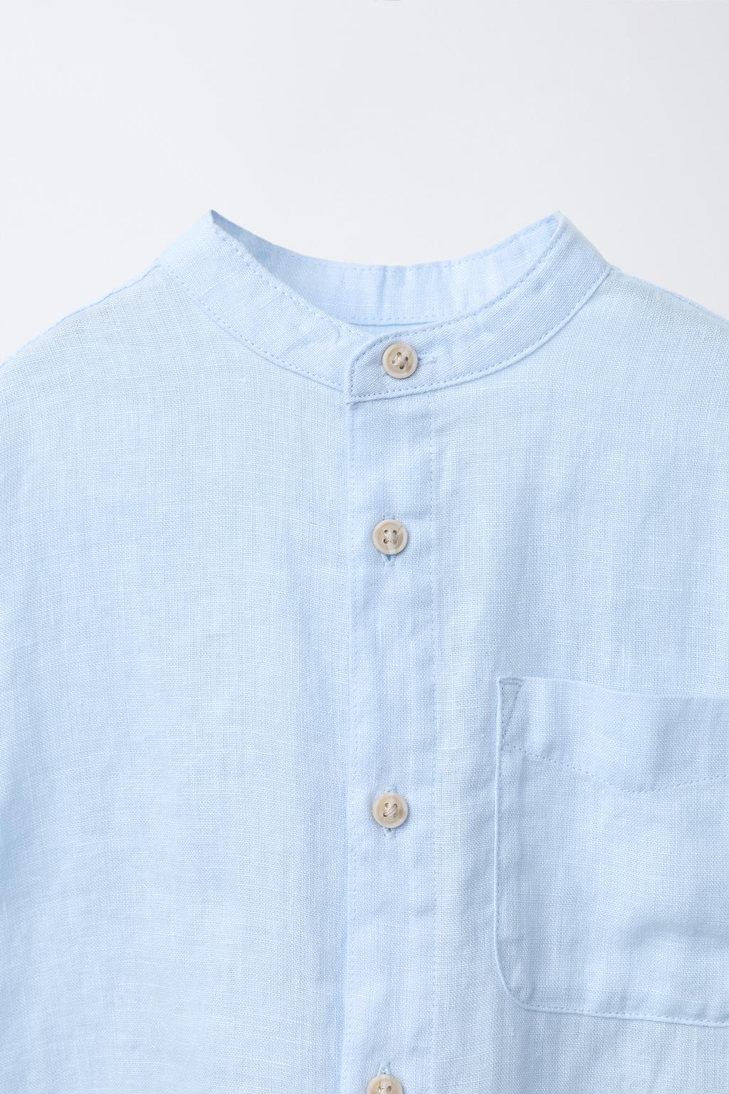 РУБАШКА ИЗ 100% ЛЬНА