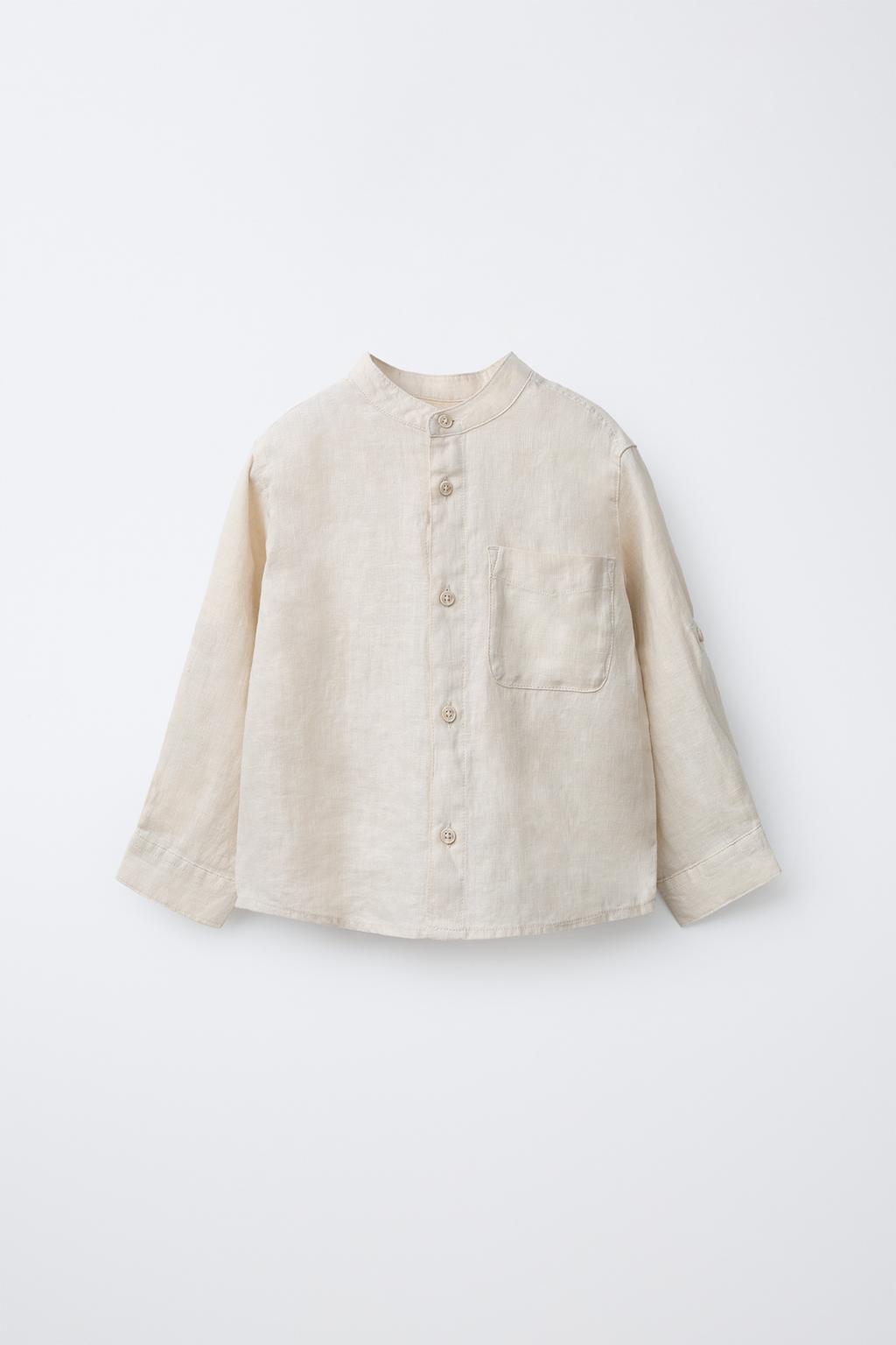 РУБАШКА ИЗ 100% ЛЬНА