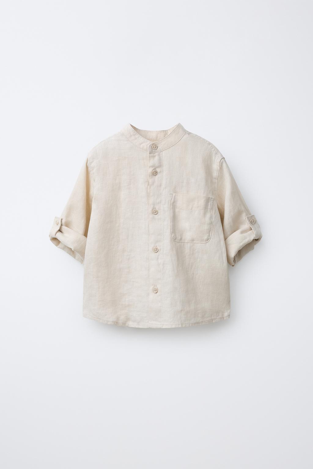 РУБАШКА ИЗ 100% ЛЬНА