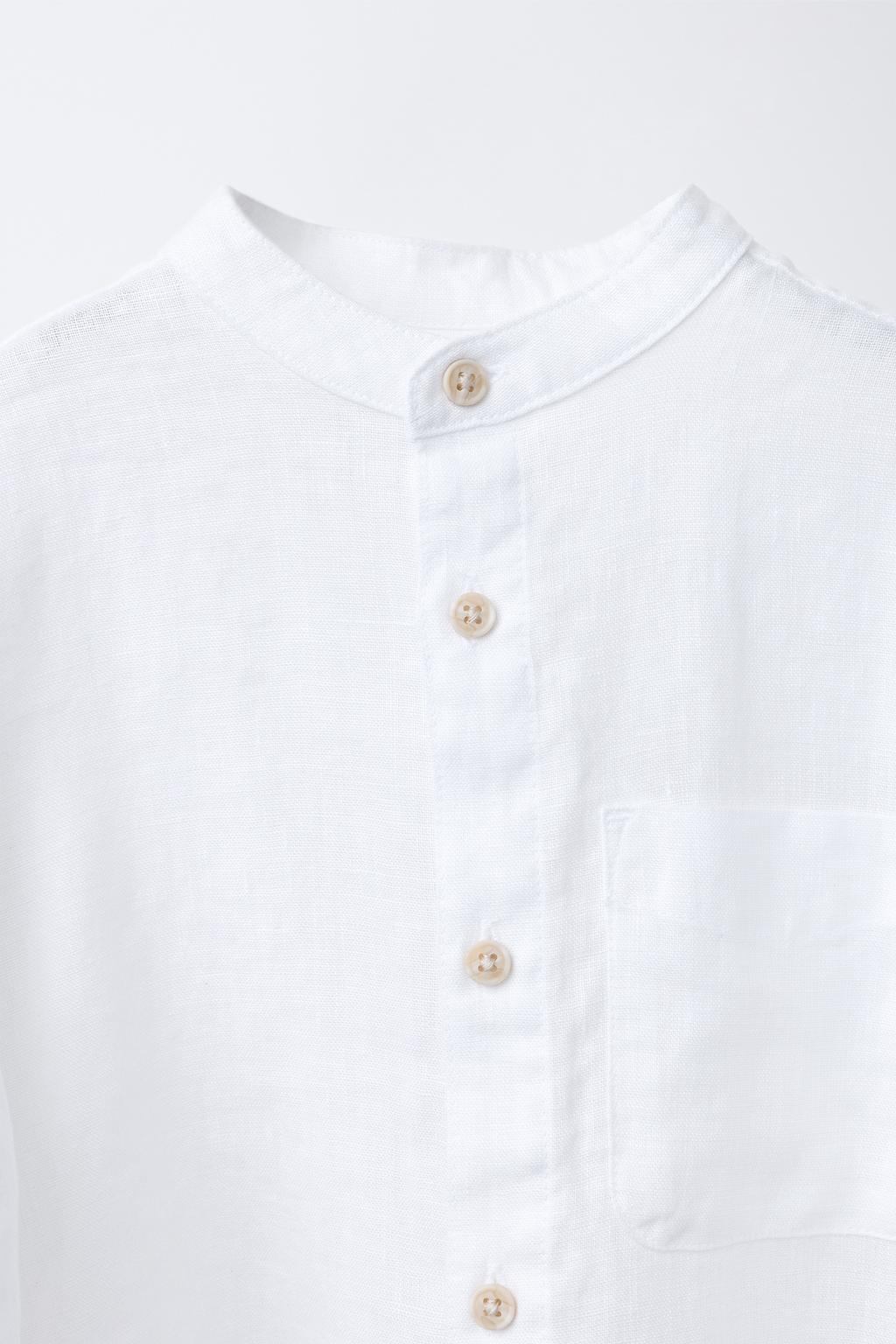 РУБАШКА ИЗ 100% ЛЬНА